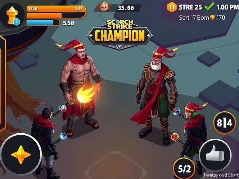 Scorch Strike Champion gameplay screenshot